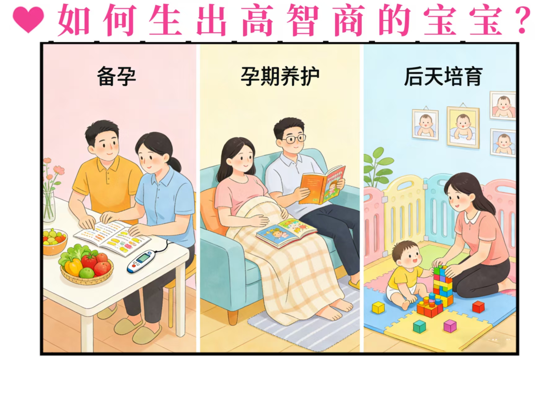 如何生出高智商的寶寶
